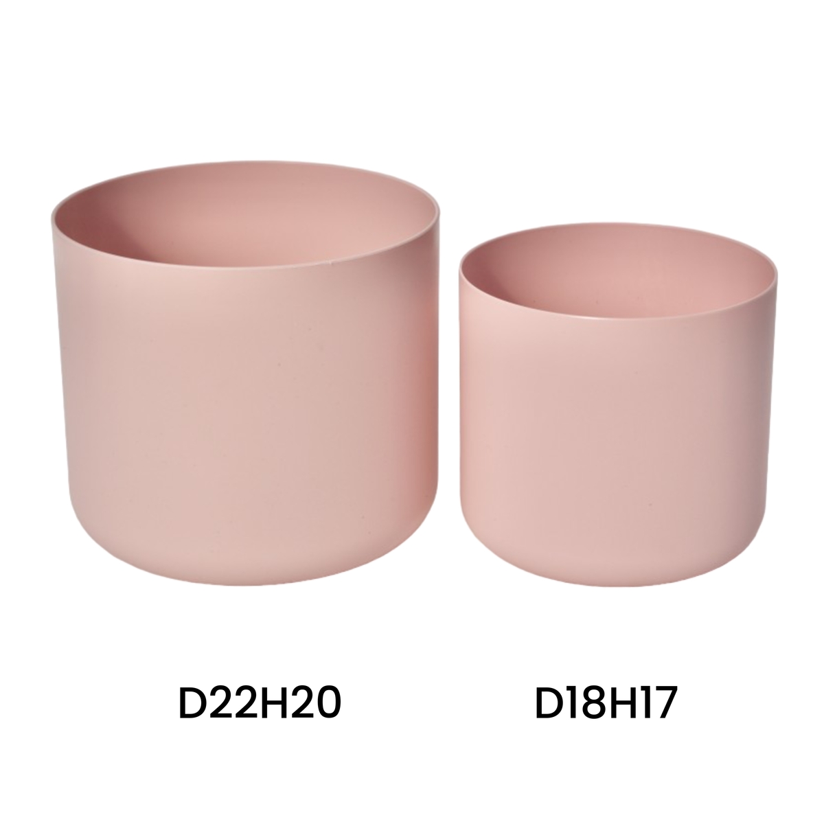 Planter Skyler Pink D18H17