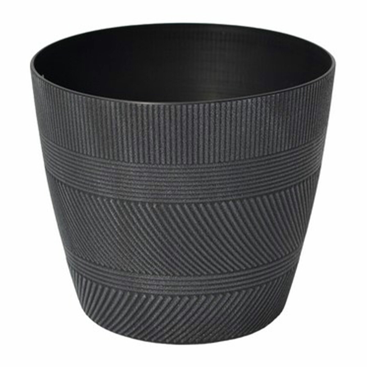 Planter Mika Stripe Grey D22 x H20