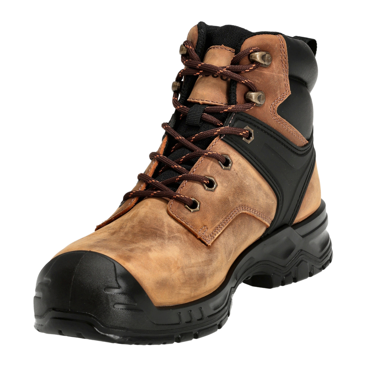 Mascot Safety Boots Nut Brown-Black UK11/EU46