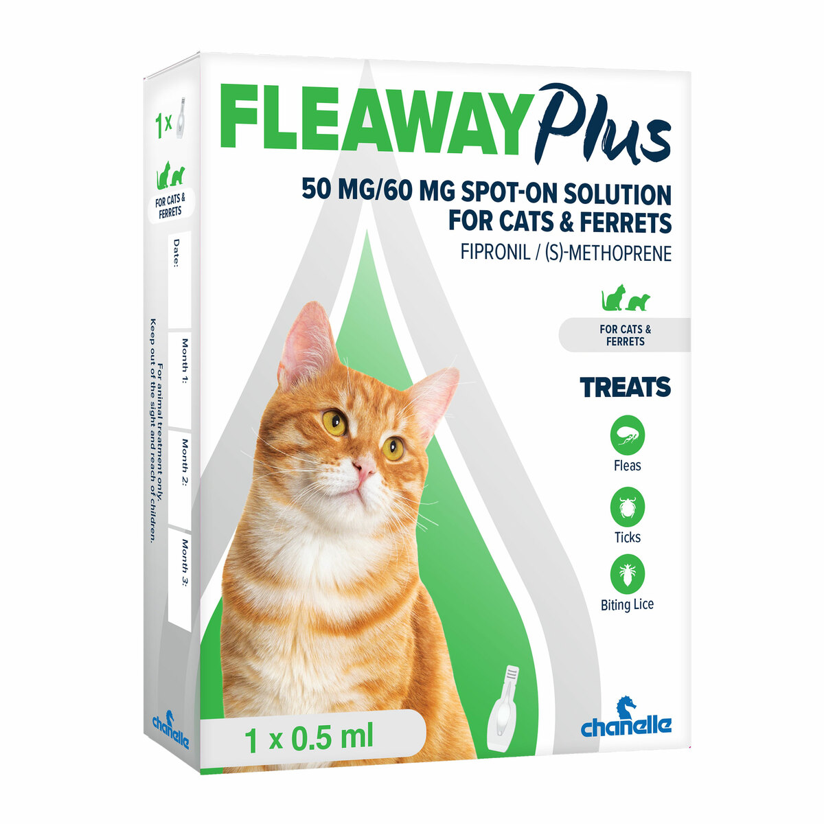 Fleaway Plus Cat 1's 50mg