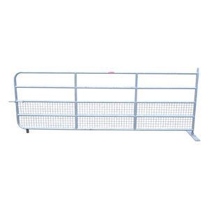 Fox Brothers Heavy Galvanised Half Mesh Field Gate 12ft