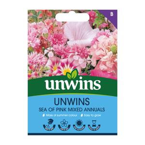 Unwins Seed Sea of Pink Mixed Annuals