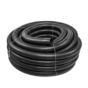 Black Coil Land Drainage Pipe 35m x 160mm