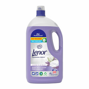 Lenor Prof Lavender & Lily Breeze Fabric Cond 4L