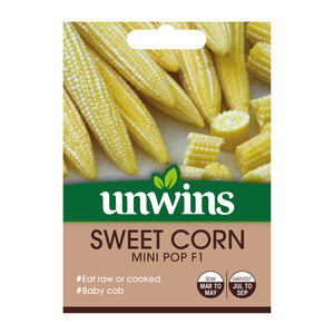 Unwins Sweet Corn Mini Pop F1