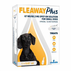 Fleaway Plus Small Dog 1's 67mg