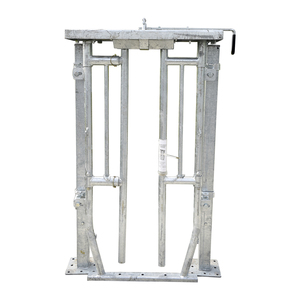 Gibney Standard Semi-Auto Galvanised Cattle Crush Gate