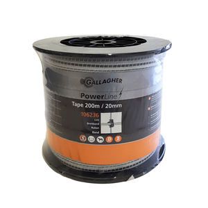 Gallagher Polytape 200m 20mm 6 Strand