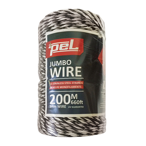 Pel Jumbo 15 Strand Polywire 200m