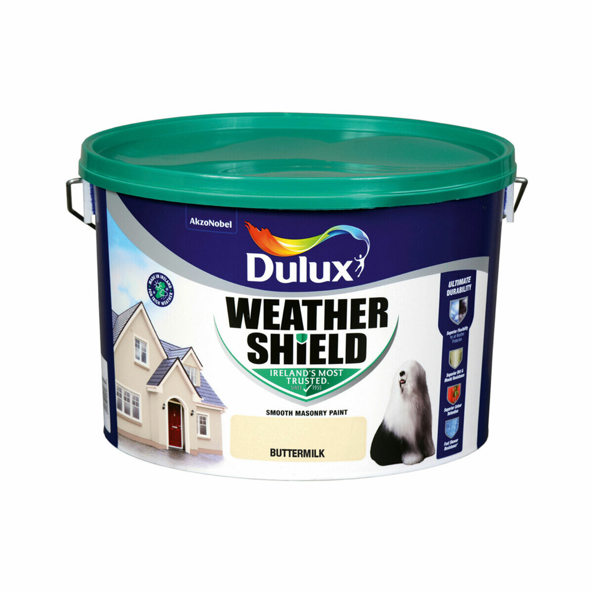 Dulux Weathershield Buttermilk 10L