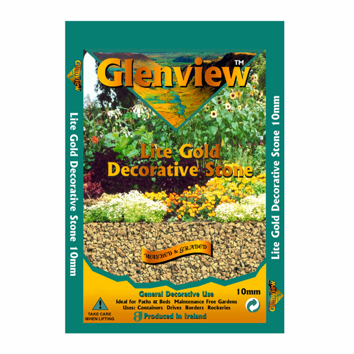 Glenview Lite Gold 10mm 1 Tonne