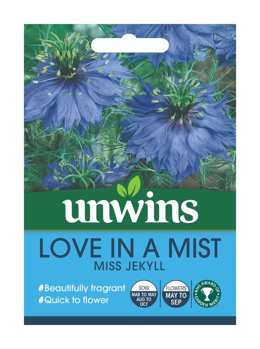 Unwins Love In A Mist Miss Jekyll