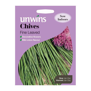 Unwins Herb Chives Fine Leaved Seeds