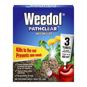 Weedol Pathclear Weedkiller Tubes - 3 Pack