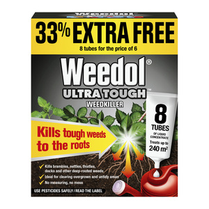 Weedol Ultra tough Tubes 6 + 2 pack