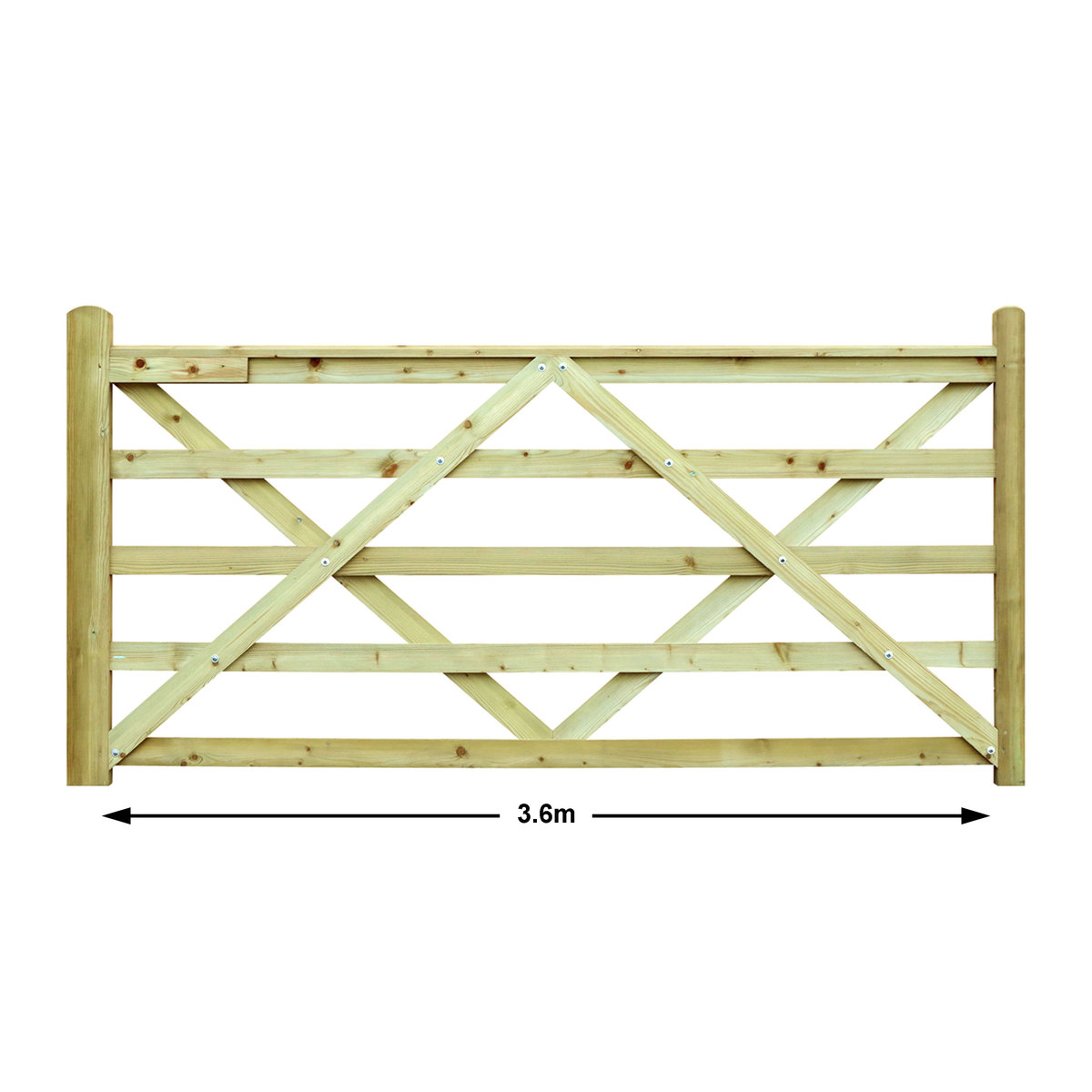 Woodford Country Field Gate 3.6M