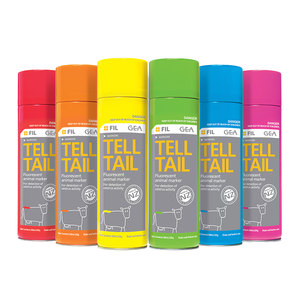 Fil Tell Tail Spray On Tail Paint 500ml Pink