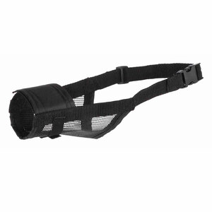 Nylon Muzzle With Net Insert Large-XL