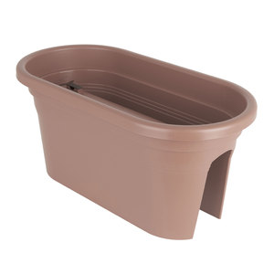 Venezia Balcony Trough Taupe 60cm