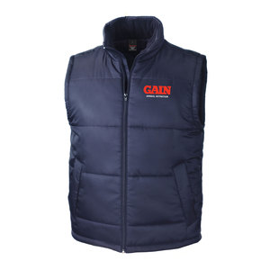 GAIN Animal Nutrition Result Navy Bodywarmer S