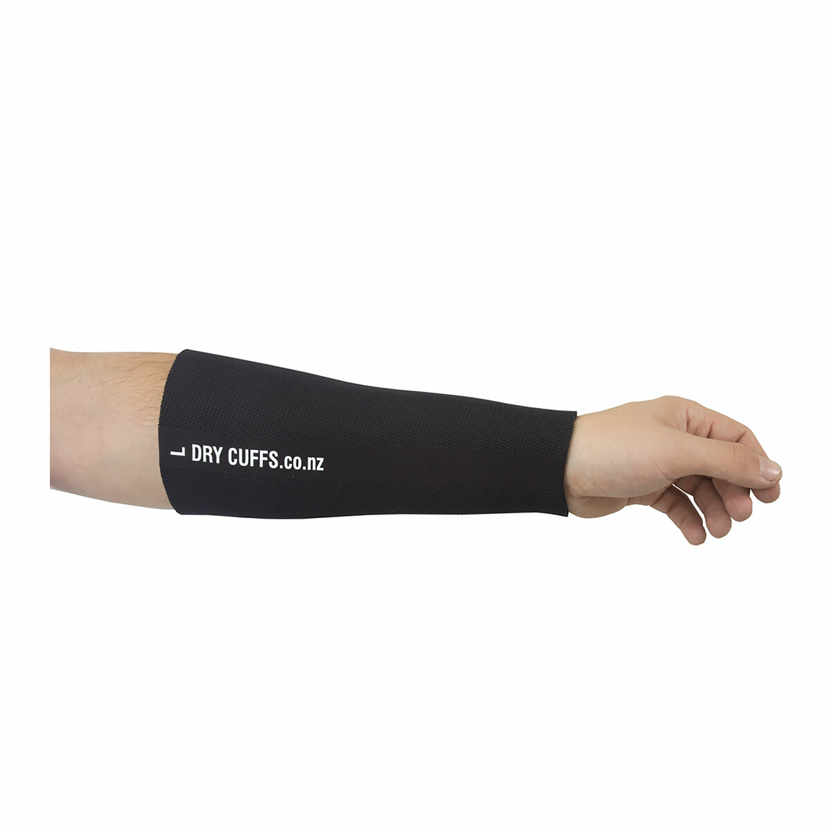 Dry Cuffs Milking Sleeves in Black, Size L