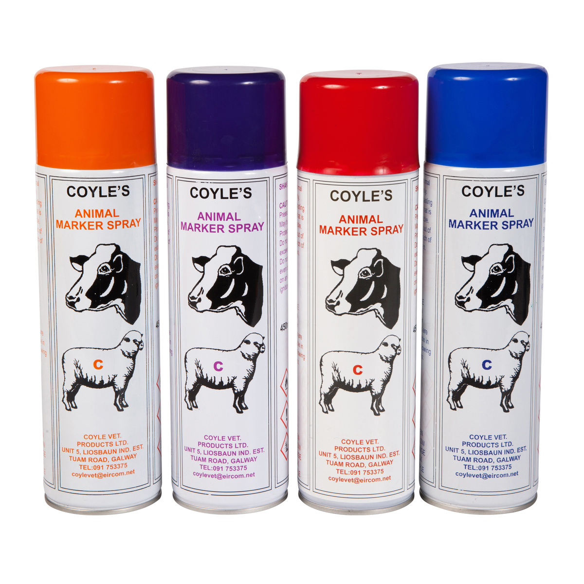 Coyle Orange Marker Spray 450ml