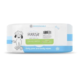 Furrish Daily Bath Wipes 100 Pack