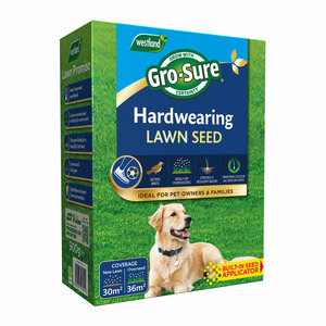 Westland Gro-Sure Hard Wearing Lawn Seed 30sqm