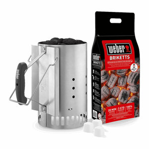 Weber Rapidfire Chimney Starter Set