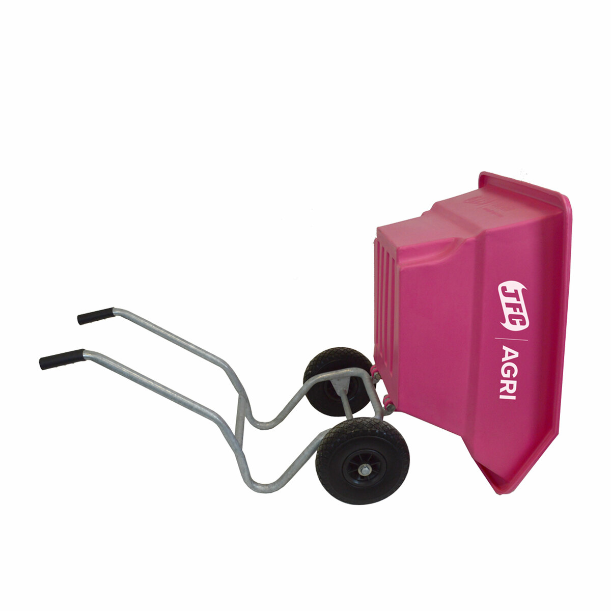 Wheelbarrow Mini Tipping  125L Pink