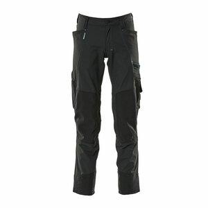 Mascot Kneepad Pocket Trousers Black L30 W31.5