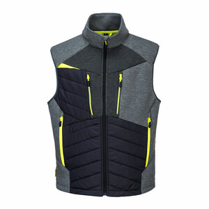 Hybrid Baffle Bodywarmer Metal Grey M