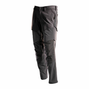 Mascot Trousers Kneepad Pockets Black L32 W30.5